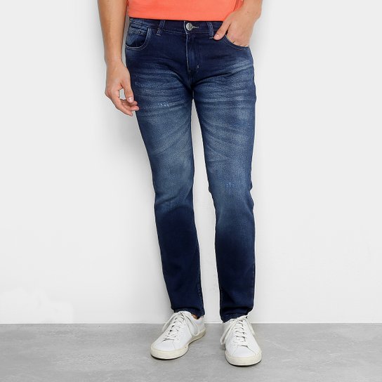 Calça Jeans Reta Preston Feminina - Jeans