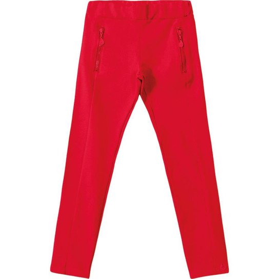 Calça Lilica Ripilica Infantil Feminina - Vermelho