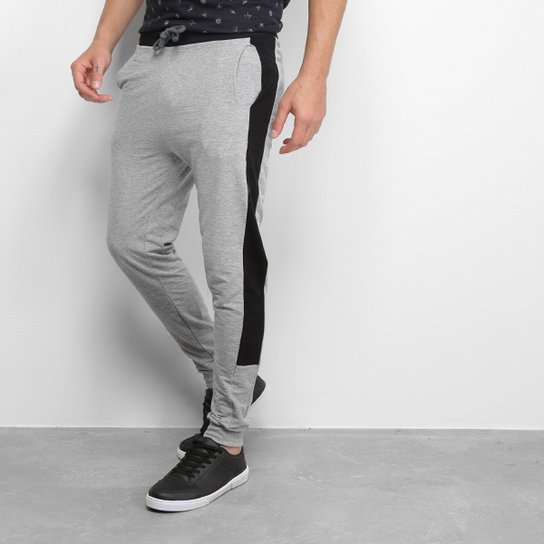 Calça Moletom Burn Mix Masculina - Mescla