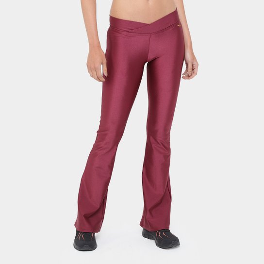 Calça Rainha New Flaire Feminina - Vinho