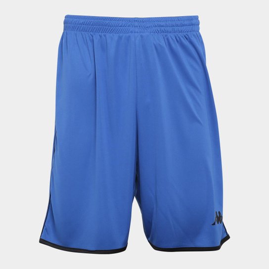 Calção Kappa Misty 17 Masculino - Azul+Preto