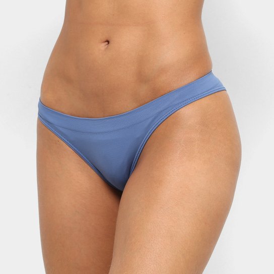 Calcinha Tanga Lupo Básica - Azul