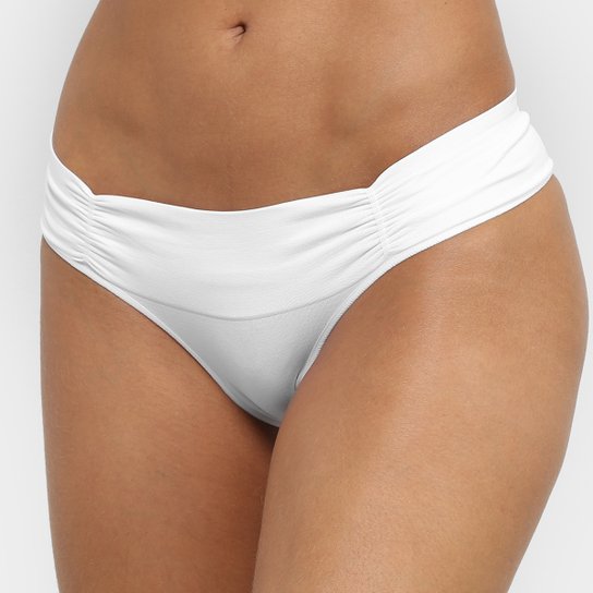 Calcinha Tanga Lupo Essencial - Branco