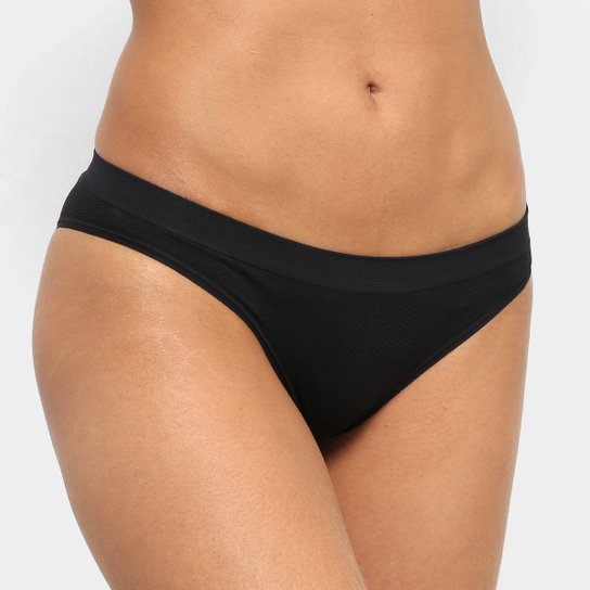 Calcinha Tanga Lupo Poá - Preto