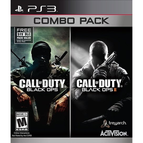Call Of Duty: Black Ops Combo Pack - Ps3 - Incolor