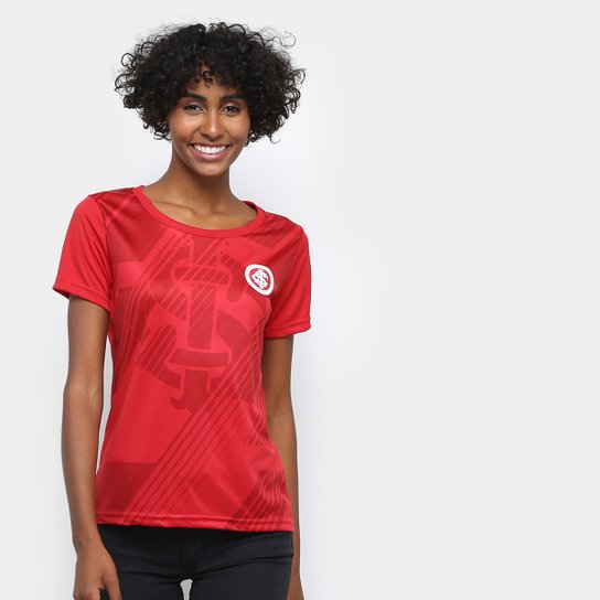 Camisa Internacional Lemos Feminina - Vermelho