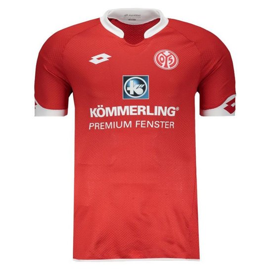 Camisa Lotto FSV Mainz Home 2016 - Vermelho
