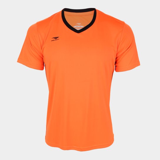 Camisa Penalty Matis Colors UV VIII Masculina - Laranja+Preto