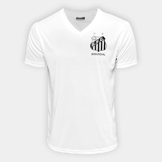 Camisa Santos 2001 s/n° Masculina - Branco