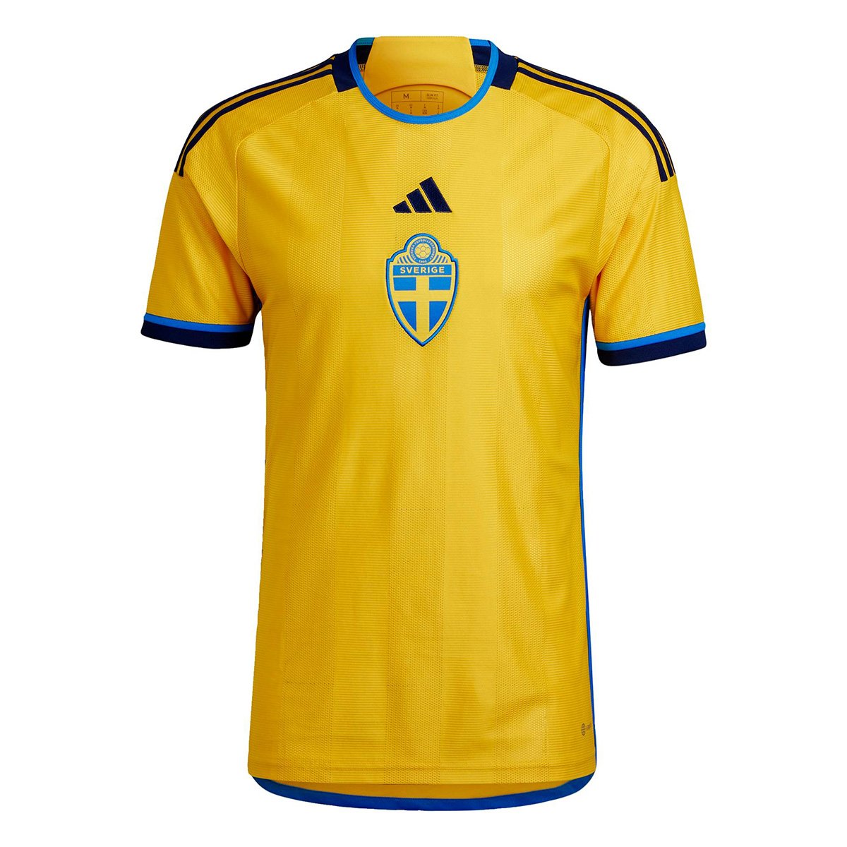 Camisa Seleção Suécia Home 22/23 s/n° Torcedor Adidas Masculina