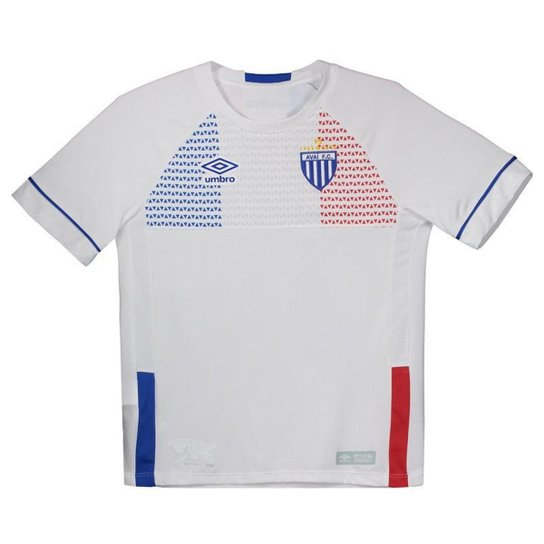 Camisa Umbro Avaí II 2018 Lion Bleu Juvenil - Branco