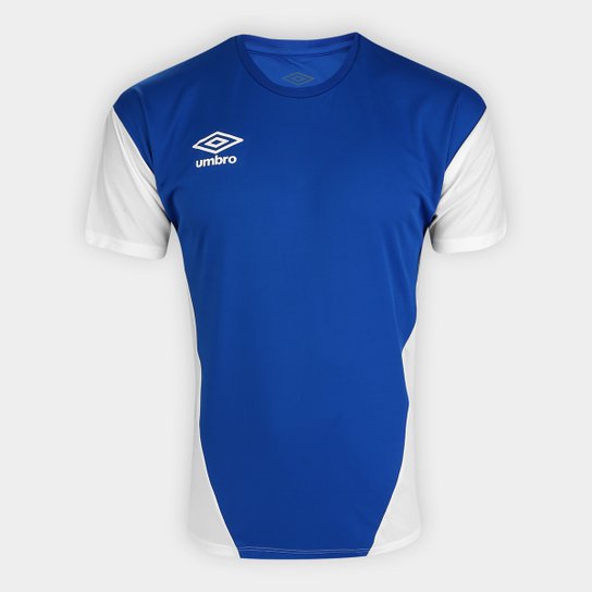 Camisa Umbro Twr Turning Masculina - Azul Royal+Branco