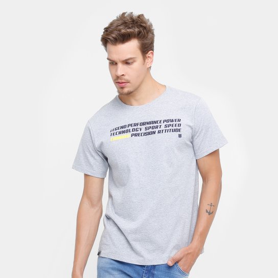 Camiseta Camaro Performance Masculina - Cinza