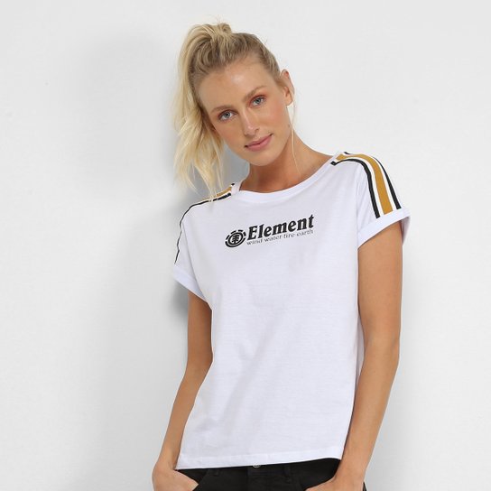 Camiseta Element Hannah Feminina - Branco