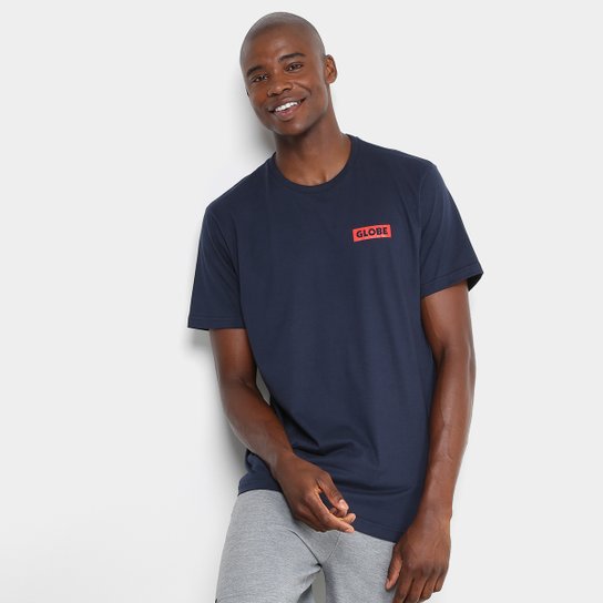 Camiseta Globe Básica Masculina - Marinho