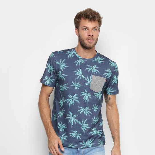 Camiseta Globe Dunstan Tee Masculina - Marinho