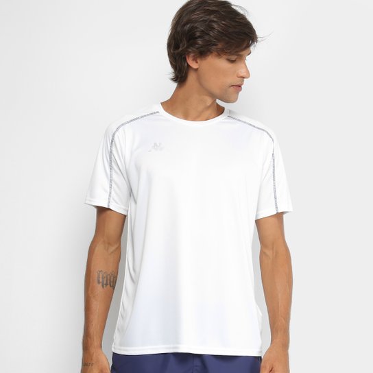Camiseta Kappa Memphis Masculina - Branco
