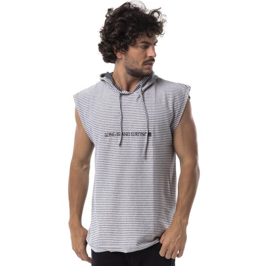 Camiseta Long Island York Masculina - Branco