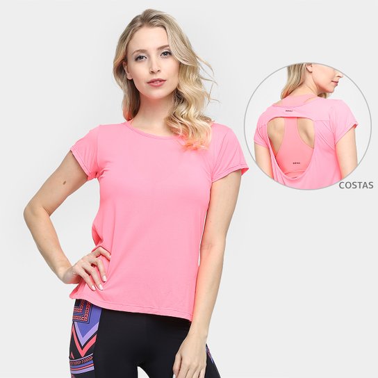 Camiseta Memo Abertura Costa - Rosa