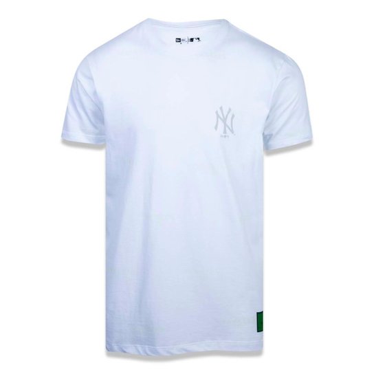 Camiseta Mlb New York Yankees Monotone Allover New Era - Branco
