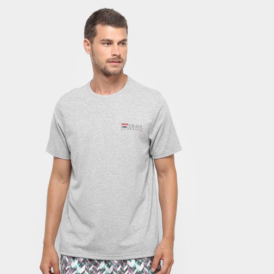 Camiseta Mood The Ocean Masculina - Mescla
