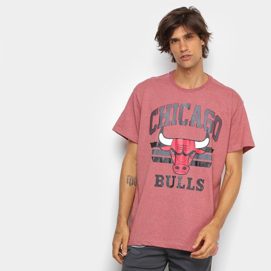 Camiseta NBA Chicago Bulls Masculina - Vermelho