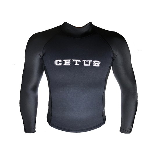 Camiseta Neoprene Cetus UV50 M/L - Preto