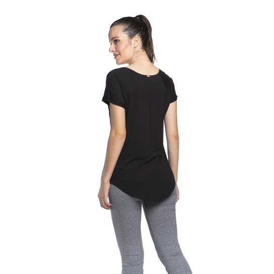 Camiseta New Pocket Vis Up - Preto