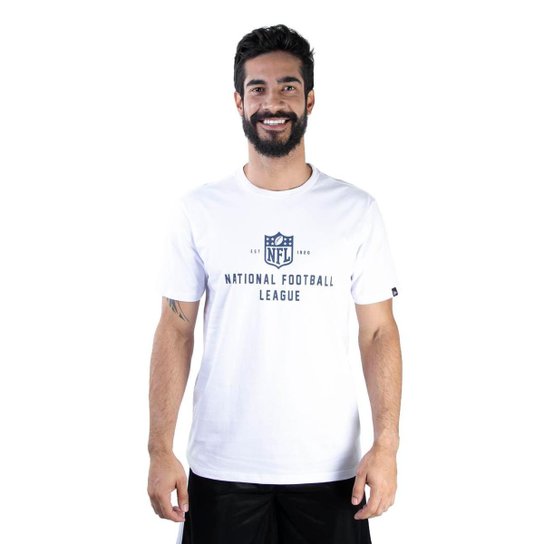 Camiseta NFL New Era Masculino - Branco