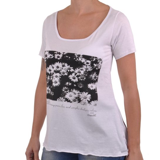 Camiseta O'neill Flowerchild Feminina - Branco