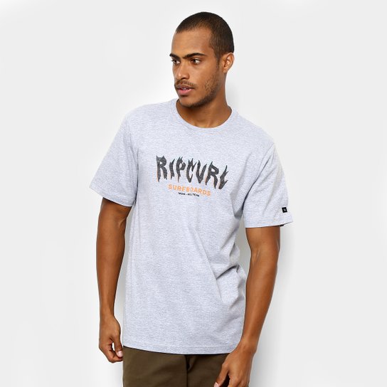 Camiseta Rip Curl Blazer Masculina - Cinza