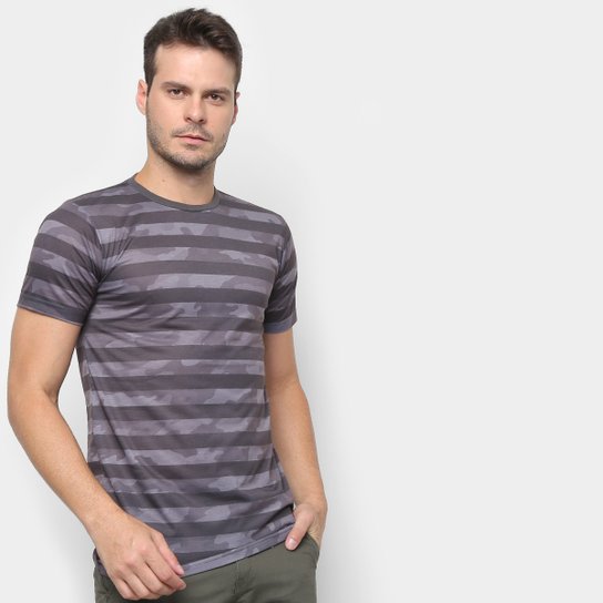 Camiseta Rusty Esp Camo Masculina - Preto