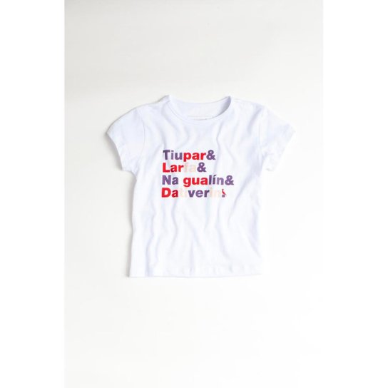 Camiseta Tiupar Reserva Mini Feminina - Branco