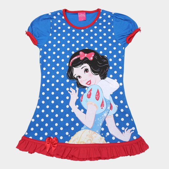 Camisola Infantil Lupo Branca de Neve - Marinho