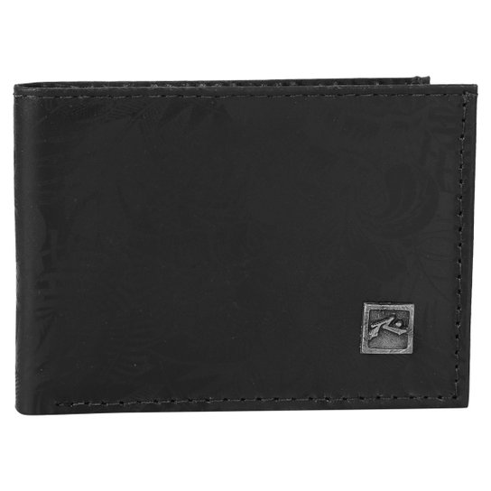 Carteira Rusty Tropics - Preto