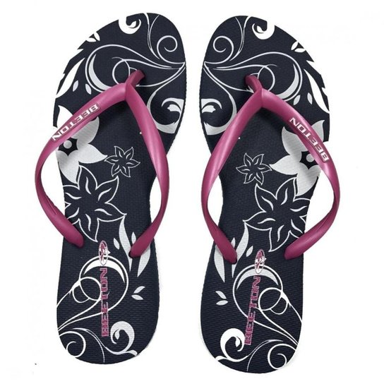 Chinelo Beeton Haikai Feminino - Marinho