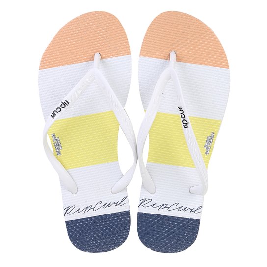 Chinelo Rip Curl Boston Road Feminino - Branco