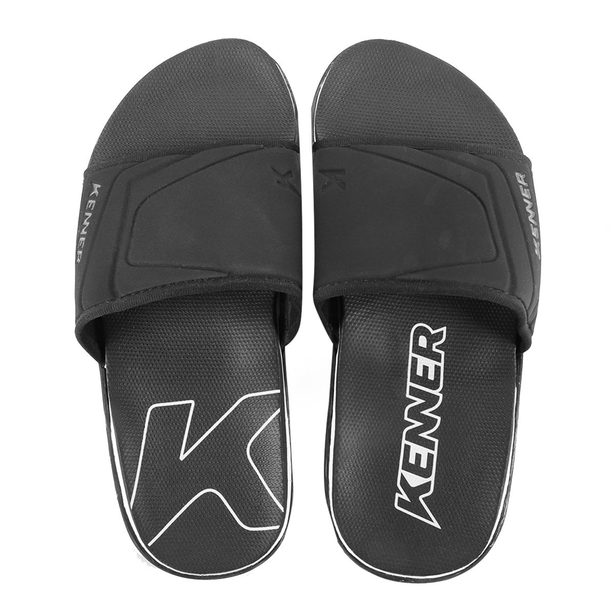 Chinelo Slide Kenner Logo Masculino