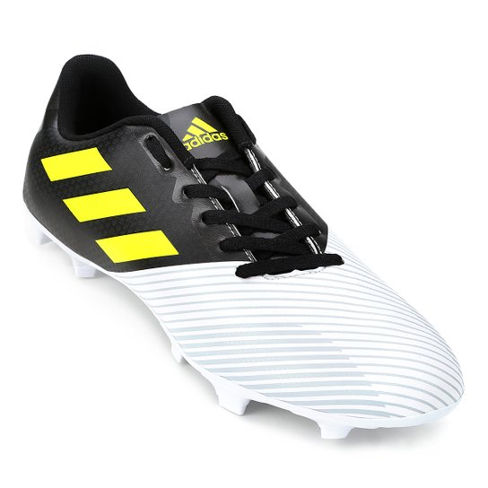 Chuteira Campo Adidas Artilheira 17 FG Masculina - Preto+Branco
