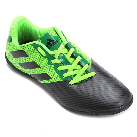 Chuteira Futsal Adidas Artilheira 17 IN Masculina - Verde+Preto