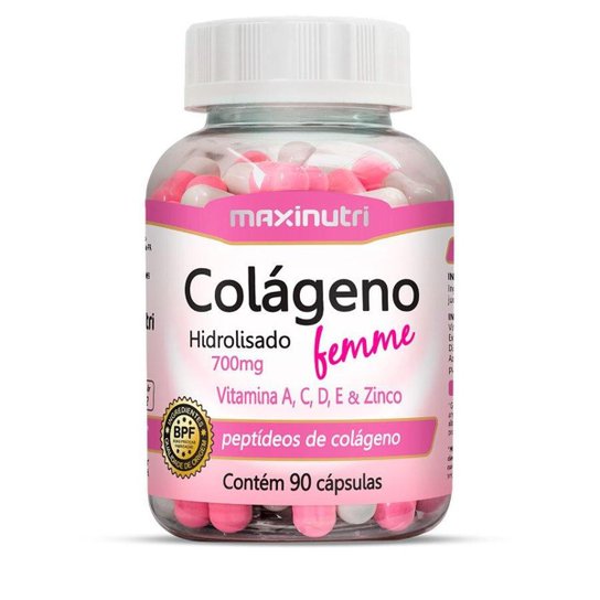 Colágeno Femme - 90 cápsulas - Maxinutri -