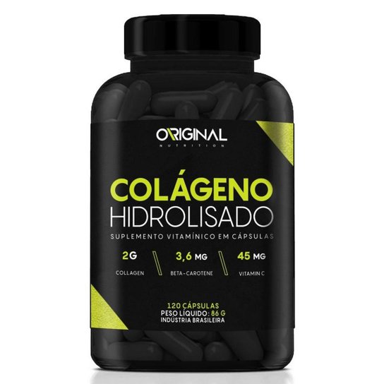 Colágeno Hidrolisado ON 120 Cáps Original Nutrition -