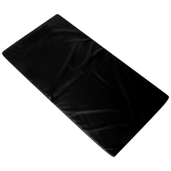 Colchonete Academia Fitness Orthovida D65 90 x 42 x 3 cm - Preto