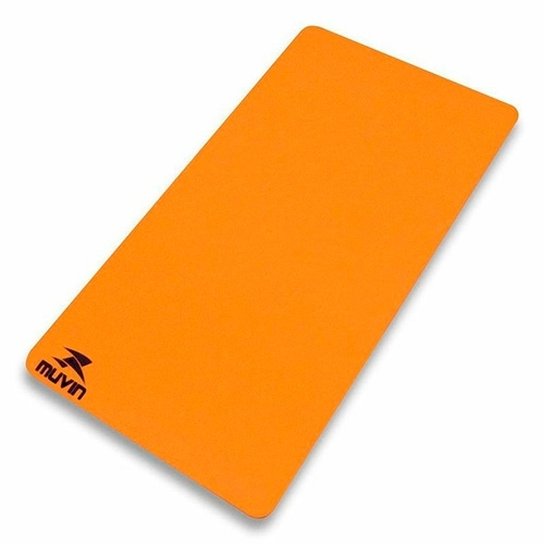 Colchonete Yoga Pilates Eva - 100X50x1 Cm - Laranja