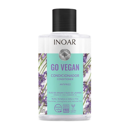 Condicionador Inoar Go Vegan Antifrizz - 300ml - Incolor