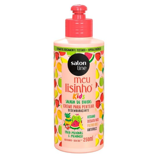 Creme para Pentear Salon Line Meu Lisinho Salada de Frutas Kids 250ml - Incolor