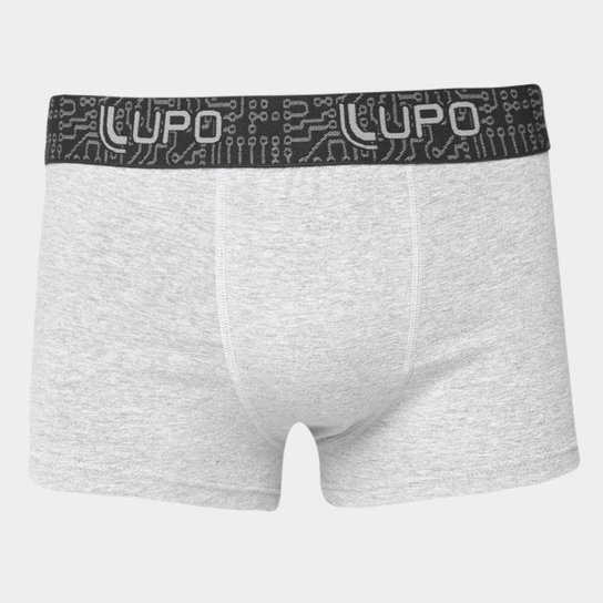 Cueca Boxer Lupo - Cinza