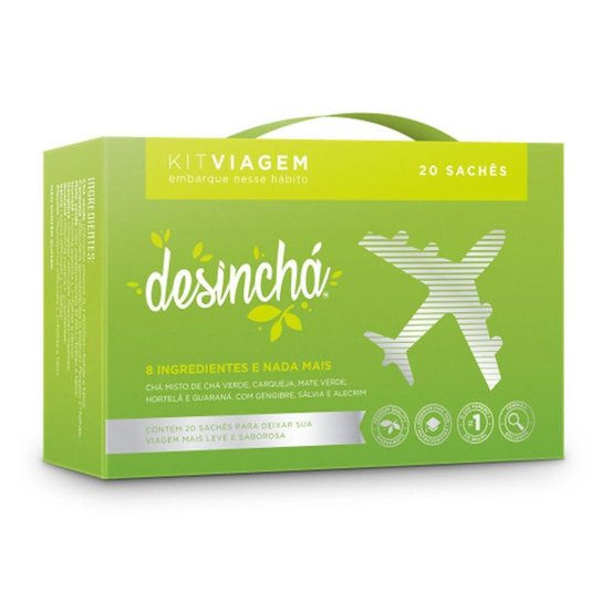 Desinchá Kit Viagem 20 sachês -