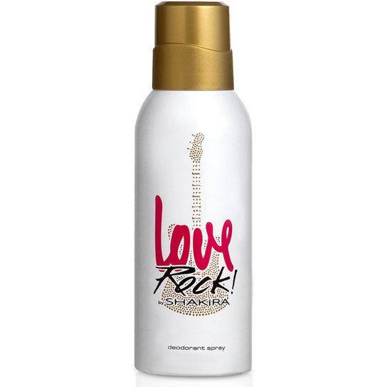 Desodorante Feminino Love Rock! by Shakira 150ml - Incolor