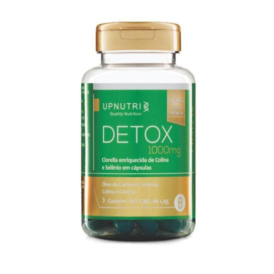 Detox 60 Cápsulas Upnutri Premium -